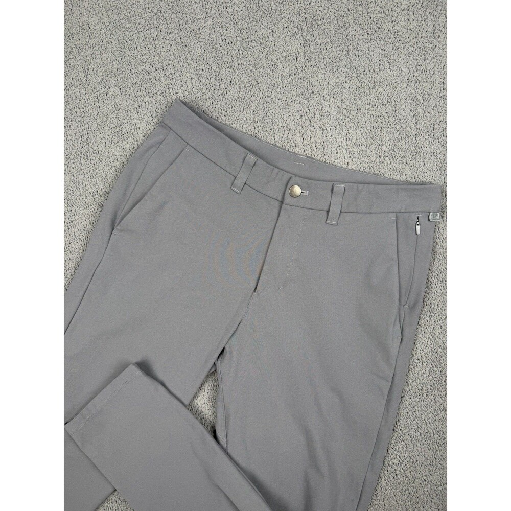 Lululemon Commission Pants Mens 31 Gray Slim Fit Performance Stretch M5975S